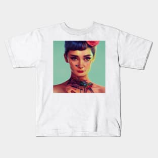 Audrey Hepburn Kids T-Shirt